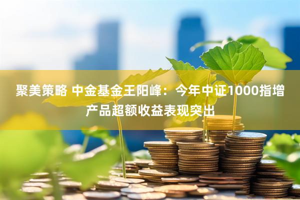 聚美策略 中金基金王阳峰：今年中证1000指增产品超额收益表现突出